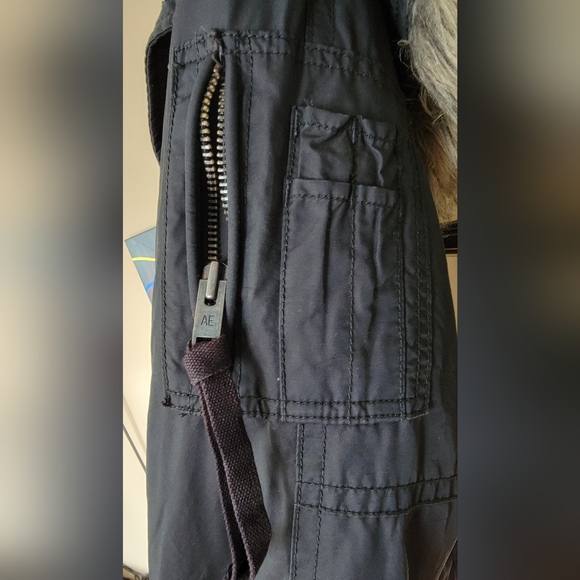 American Eagle Outfitters Women's Fur lined Hooded Coat size S/P - Picture 9 of 12